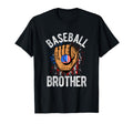 Baseball Brother Usa Flag T-Shirt - Unique Graphic for Adults - T-Shirt, Sweatshirt, Hoodie