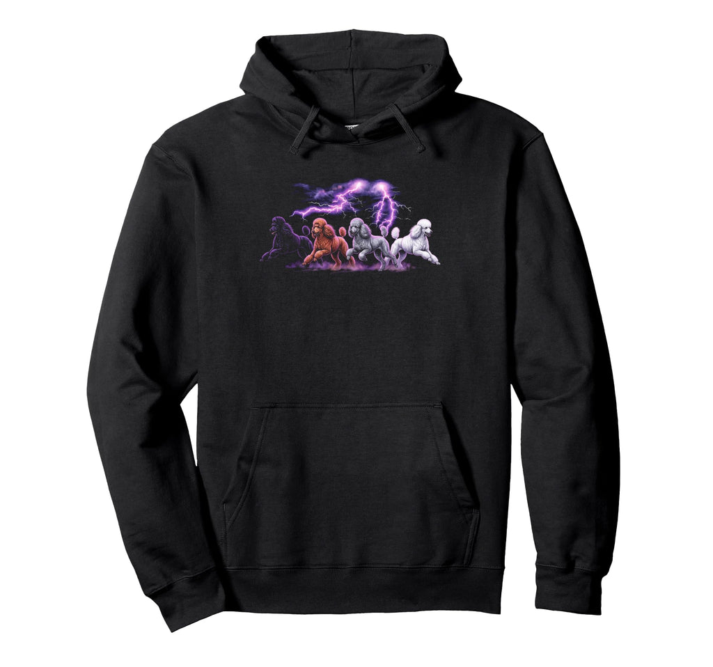 Poodle 90S Dog Lover 80S Poodle Owner Hoodie - Aesthetic Graphic Men Women - T-Shirt, Sweatshirt, Hoodie