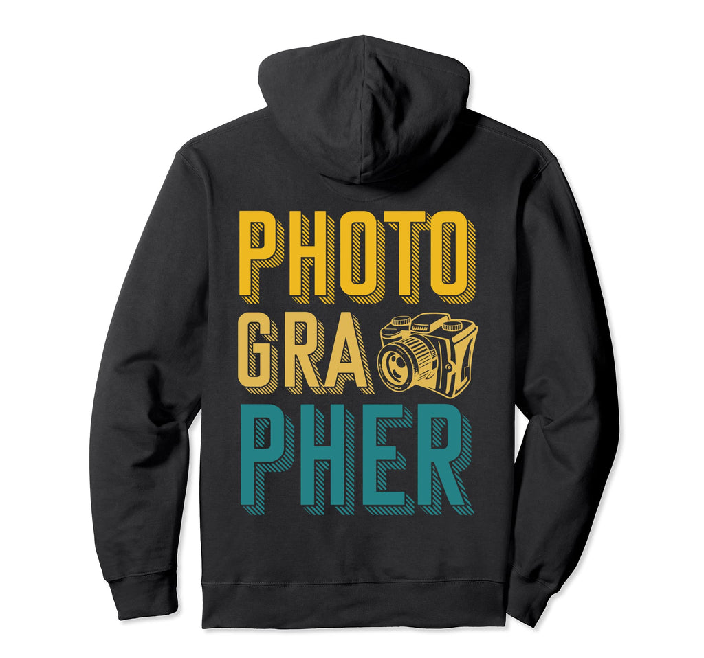 Camera Photographer Hoodie - Aesthetic Graphic Men Women - T-Shirt, Sweatshirt, Hoodie