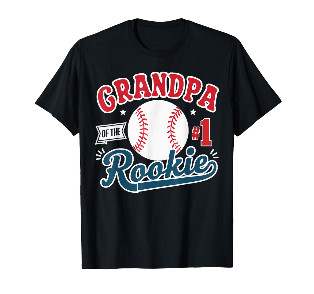 Baseball Grandpa Grandfather Gramps T-Shirt - Custom Art Print for Adults - T-Shirt, Sweatshirt, Hoodie