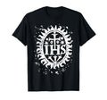 Ihs Cross Christogram Distressed T-Shirt - Minimalist Print for Adults - T-Shirt, Sweatshirt, Hoodie
