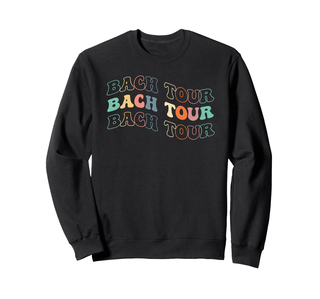 Groovy Boho Bach Tour Bridesmaid Sweatshirt - Minimalist Print for Adults - T-Shirt, Sweatshirt, Hoodie
