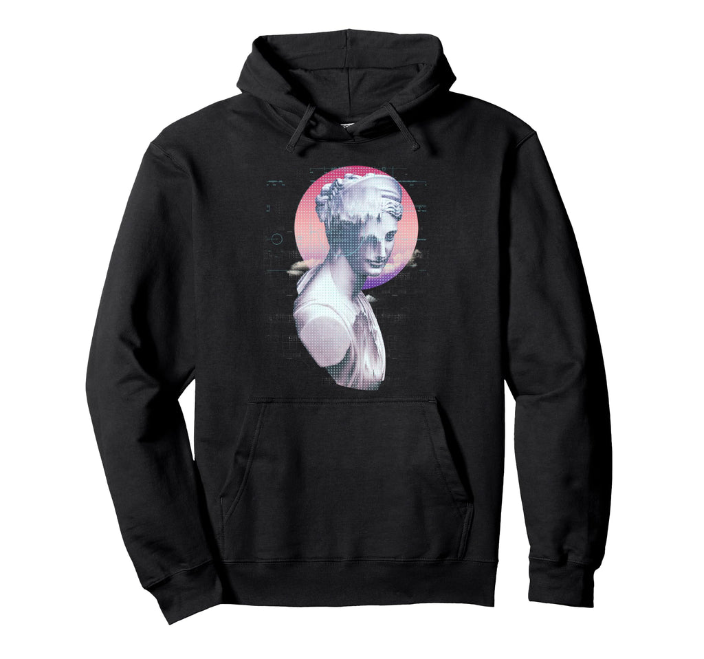 Sculpture Greek Aesthetic Edgy Hoodie - Streetwear Style Men Women - T-Shirt, Sweatshirt, Hoodie