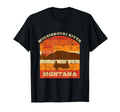 Missouri River Montana Distressed T-Shirt - Custom Art Print for Adults - T-Shirt, Sweatshirt, Hoodie