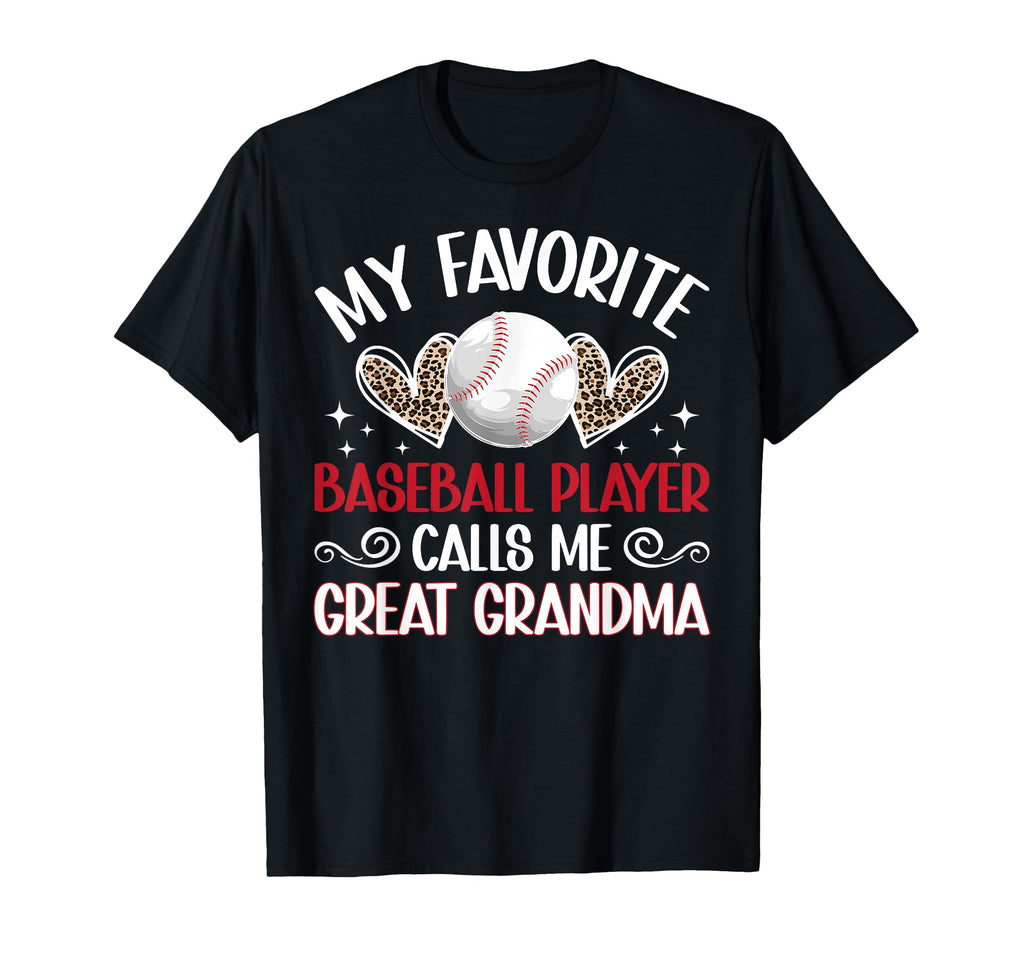 Proud Baseball Great Grandma Baseball T-Shirt - Fun Novelty Design Unisex - T-Shirt, Sweatshirt, Hoodie