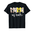 Mama Both Baseball Softball Mom Mothers T-Shirt - Custom Art Print Unisex - T-Shirt, Sweatshirt, Hoodie