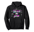 Leave Me Alone Y2K Emo Aesthetic Hoodie - Novelty Apparel for Adults - T-Shirt, Sweatshirt, Hoodie