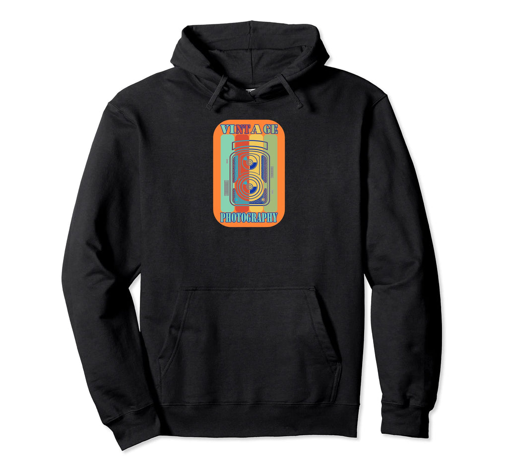 Camera Photography Photographer Hoodie - Aesthetic Graphic Men Women - T-Shirt, Sweatshirt, Hoodie