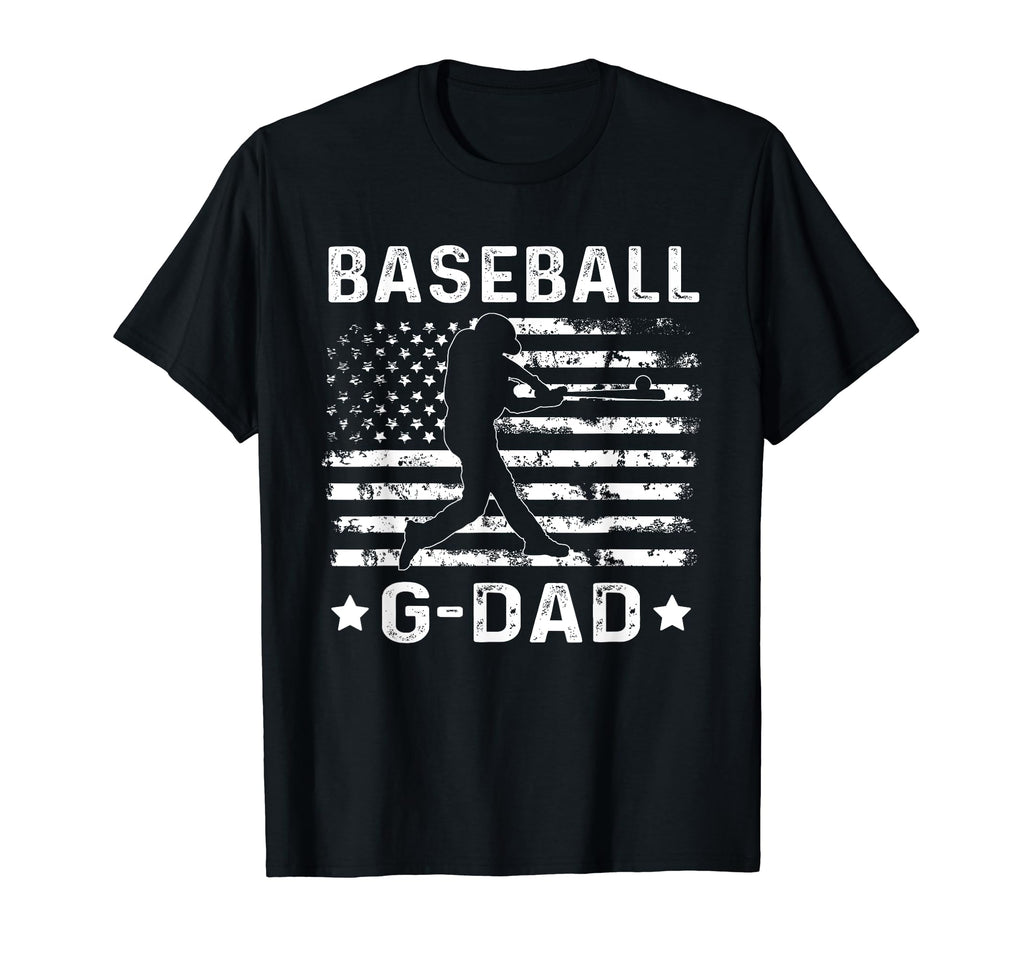 Baseball G Dad Grandpa Usa Flag 4Th T-Shirt - Minimalist Print for Adults - T-Shirt, Sweatshirt, Hoodie