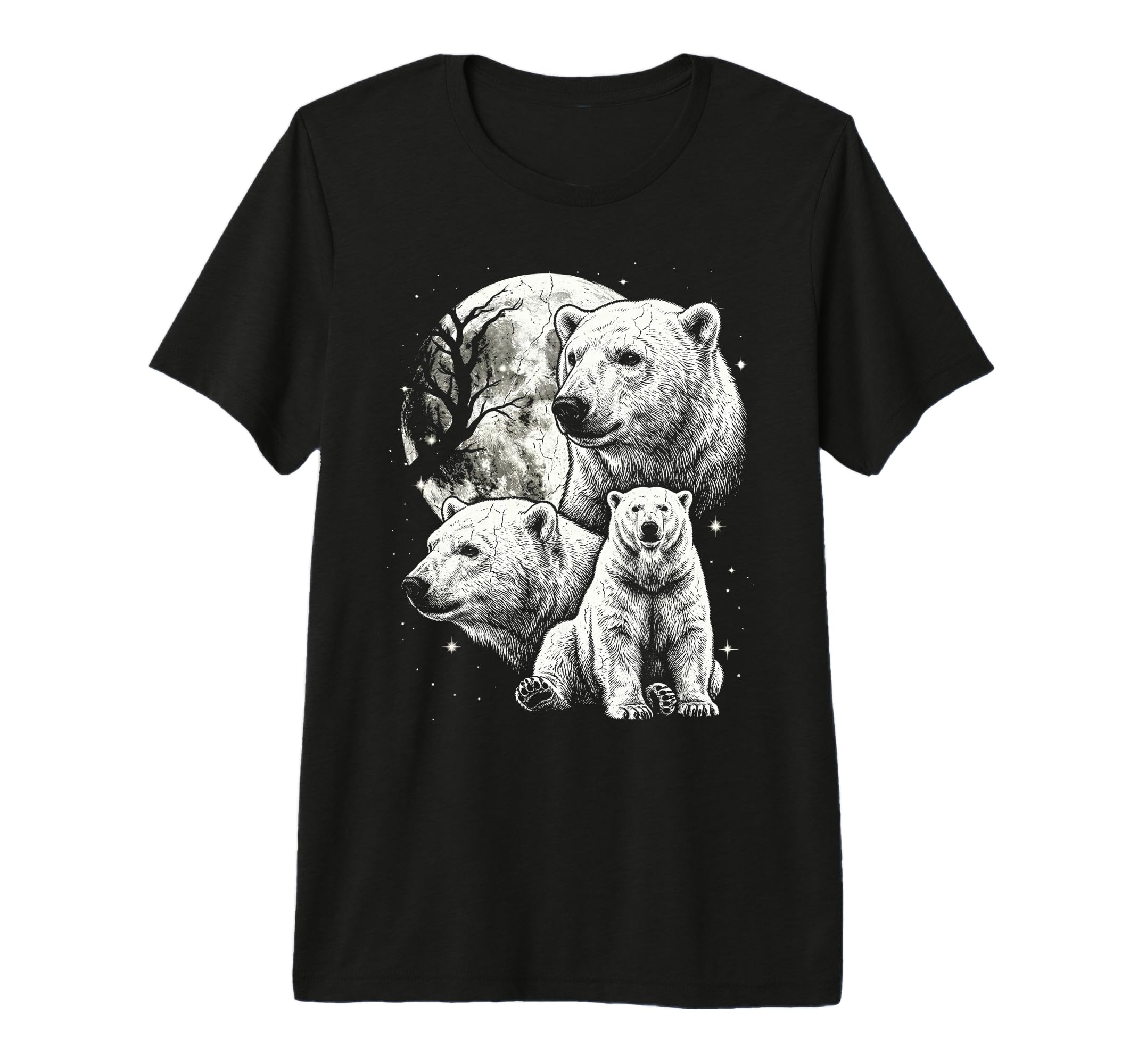 Polar Bear 90S Aesthetic Y2K T-Shirt - Casual Everyday Wear for Adults - T-Shirt, Sweatshirt, Hoodie