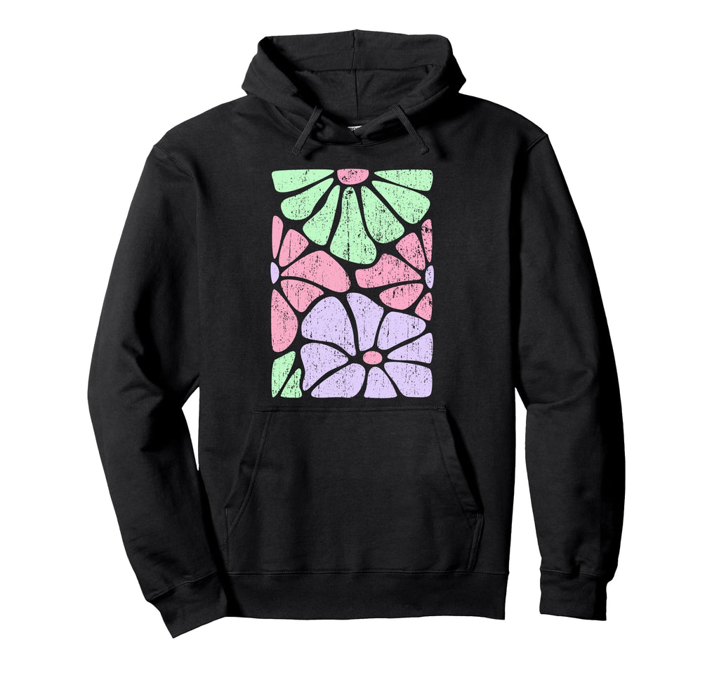 Boho Floral Hoodie - Novelty Apparel for Adults - T-Shirt, Sweatshirt, Hoodie