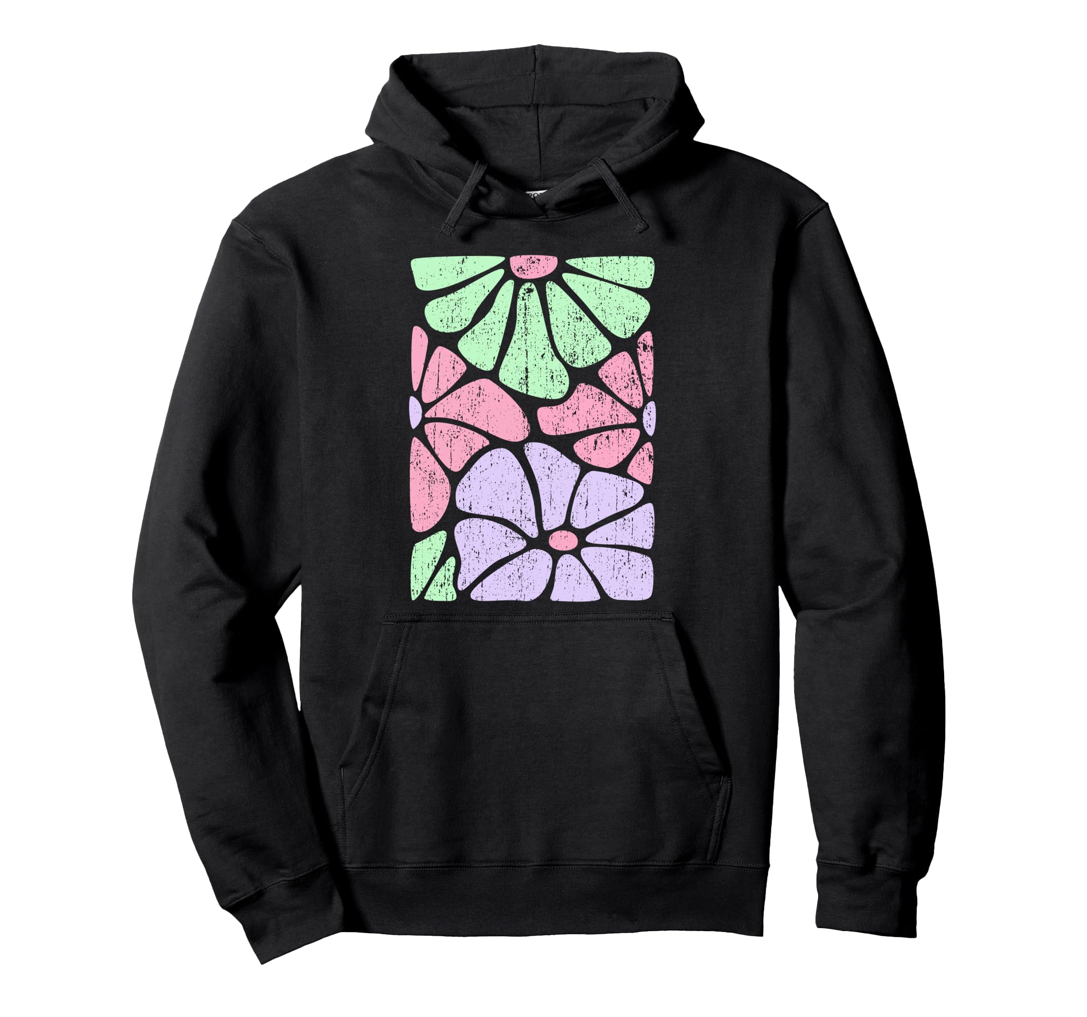 Boho Floral Hoodie - Novelty Apparel for Adults - T-Shirt, Sweatshirt, Hoodie