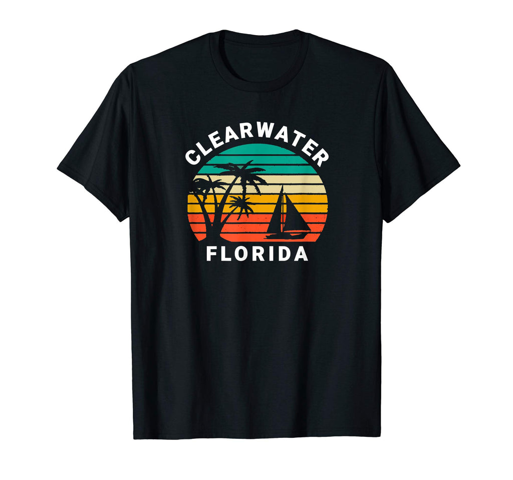 Clearwater Florida Summer Vacation T-Shirt - Novelty Apparel Men Women - T-Shirt, Sweatshirt, Hoodie