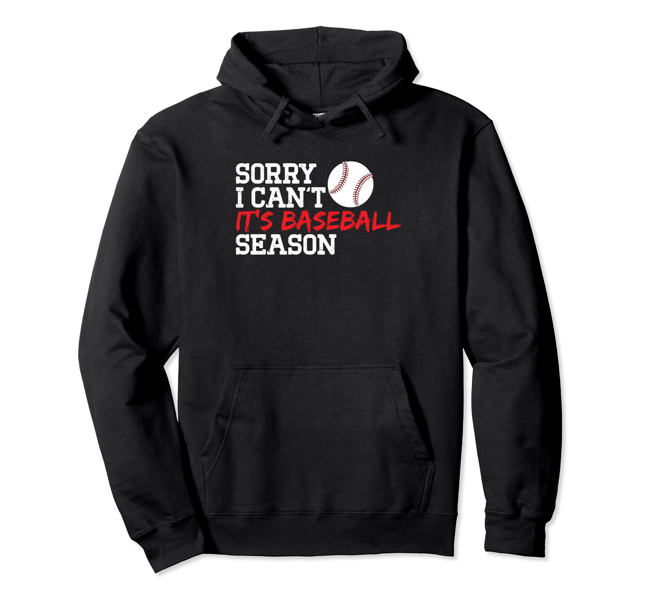 Baseball Mom Dad Funny Sorry I Cant Its Hoodie - Unique Graphic Unisex - T-Shirt, Sweatshirt, Hoodie