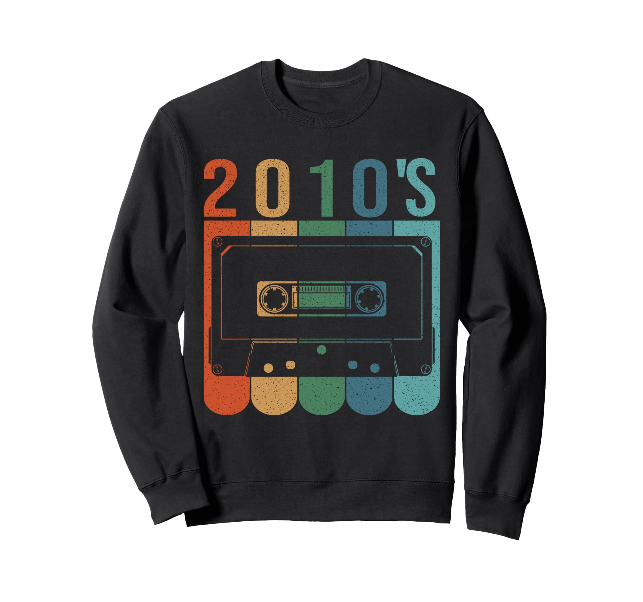2010S Cassette Tape Birthday Sweatshirt - Casual Everyday Wear for Adults - T-Shirt, Sweatshirt, Hoodie