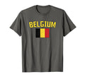Distressed Belgium Flag Belgian Pride T-Shirt - Unique Graphic for Adults - T-Shirt, Sweatshirt, Hoodie