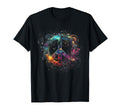 Peace Sign Freedom Hippie Flower T-Shirt - Fun Novelty Design Men Women - T-Shirt, Sweatshirt, Hoodie