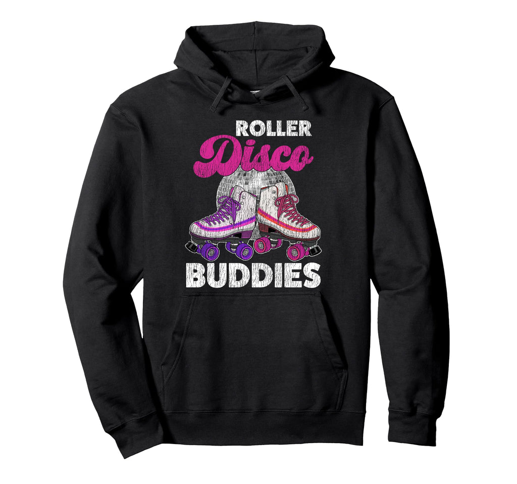 Roller Skating Skate 1970S Roller Hoodie - Fun Novelty Design for Adults - T-Shirt, Sweatshirt, Hoodie