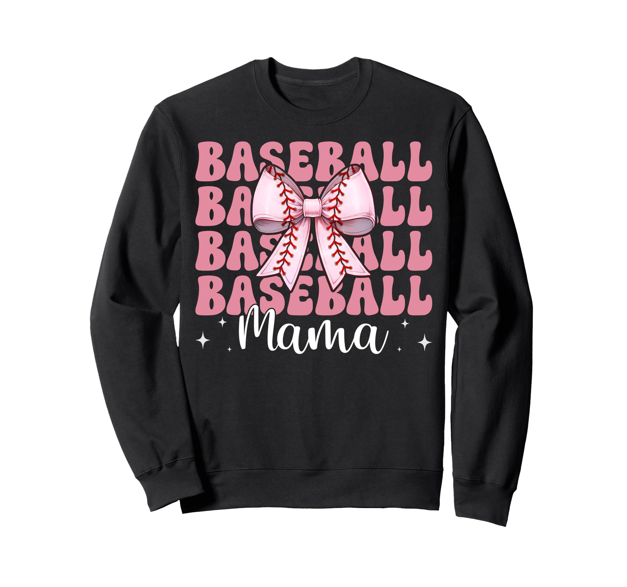 Baseball Mama Baseball Mom Sweatshirt - Aesthetic Graphic for Adults - T-Shirt, Sweatshirt, Hoodie