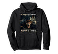 Human Chance Alpha Choice Wolf Meme Y2K Hoodie - Graphic Print Men Women - T-Shirt, Sweatshirt, Hoodie
