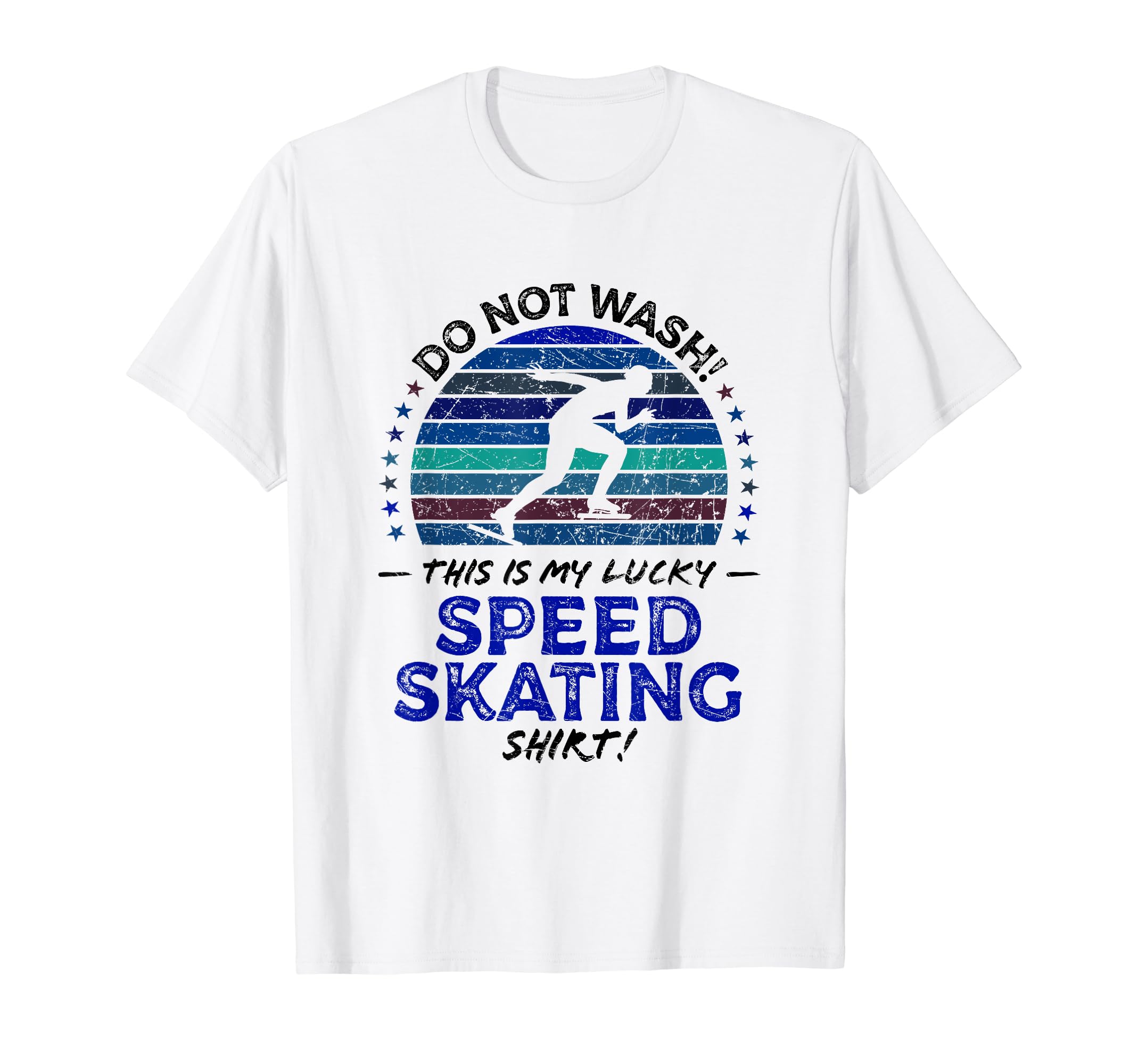Speed Skater Funny Speedskating 70S T-Shirt - Streetwear Style Unisex - T-Shirt, Sweatshirt, Hoodie