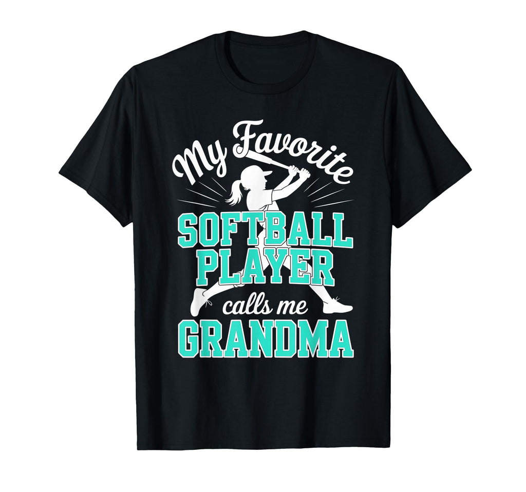Softball Grandma My Favorite Softball T-Shirt - Unique Graphic for Adults - T-Shirt, Sweatshirt, Hoodie