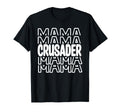 Crusader Mama School Mascot Mom Parent T-Shirt - Minimalist Print Unisex - T-Shirt, Sweatshirt, Hoodie