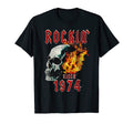 Rock 1974 47Th Birthday Rock And T-Shirt - Fun Novelty Design for Adults - T-Shirt, Sweatshirt, Hoodie