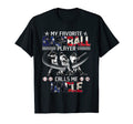 My Favorite Baseball Player Calls Me Uncle T-Shirt - Graphic Print Unisex - T-Shirt, Sweatshirt, Hoodie