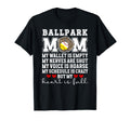 Baseball Softball Mom Proud T-Shirt - Casual Everyday Wear for Adults - T-Shirt, Sweatshirt, Hoodie