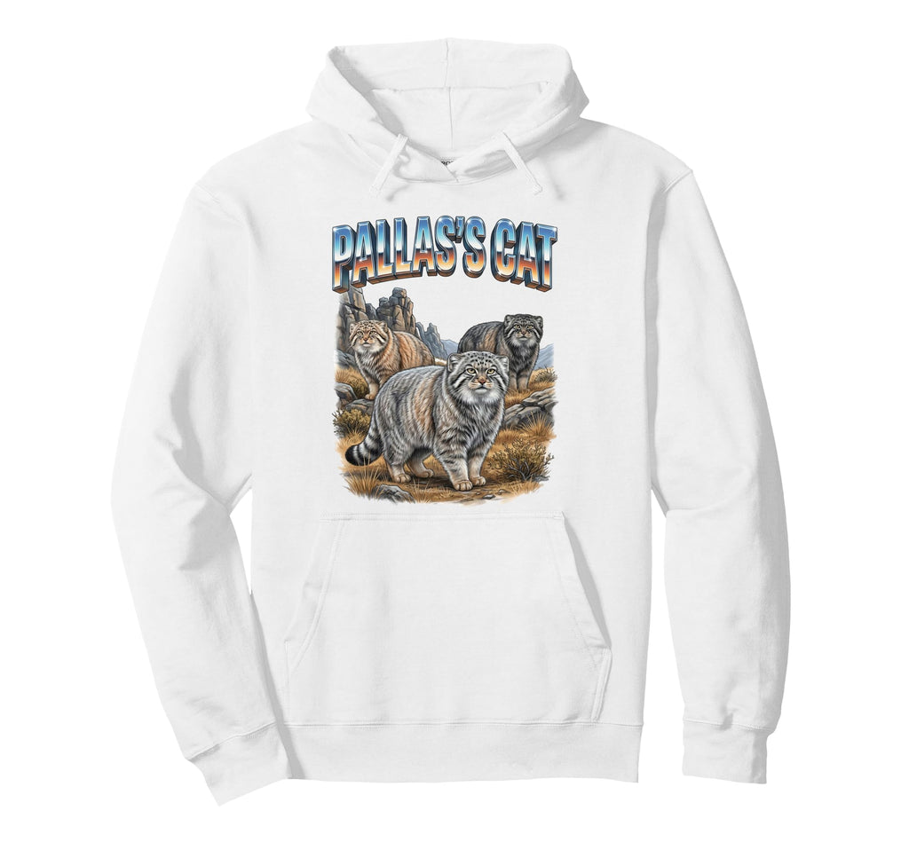 Pallass Cat 70S 90S Pallass Cat Hoodie - Casual Everyday Wear Unisex - T-Shirt, Sweatshirt, Hoodie
