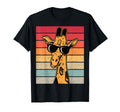 Giraffe Sunglasses Sunset T-Shirt - Novelty Apparel Unisex - T-Shirt, Sweatshirt, Hoodie