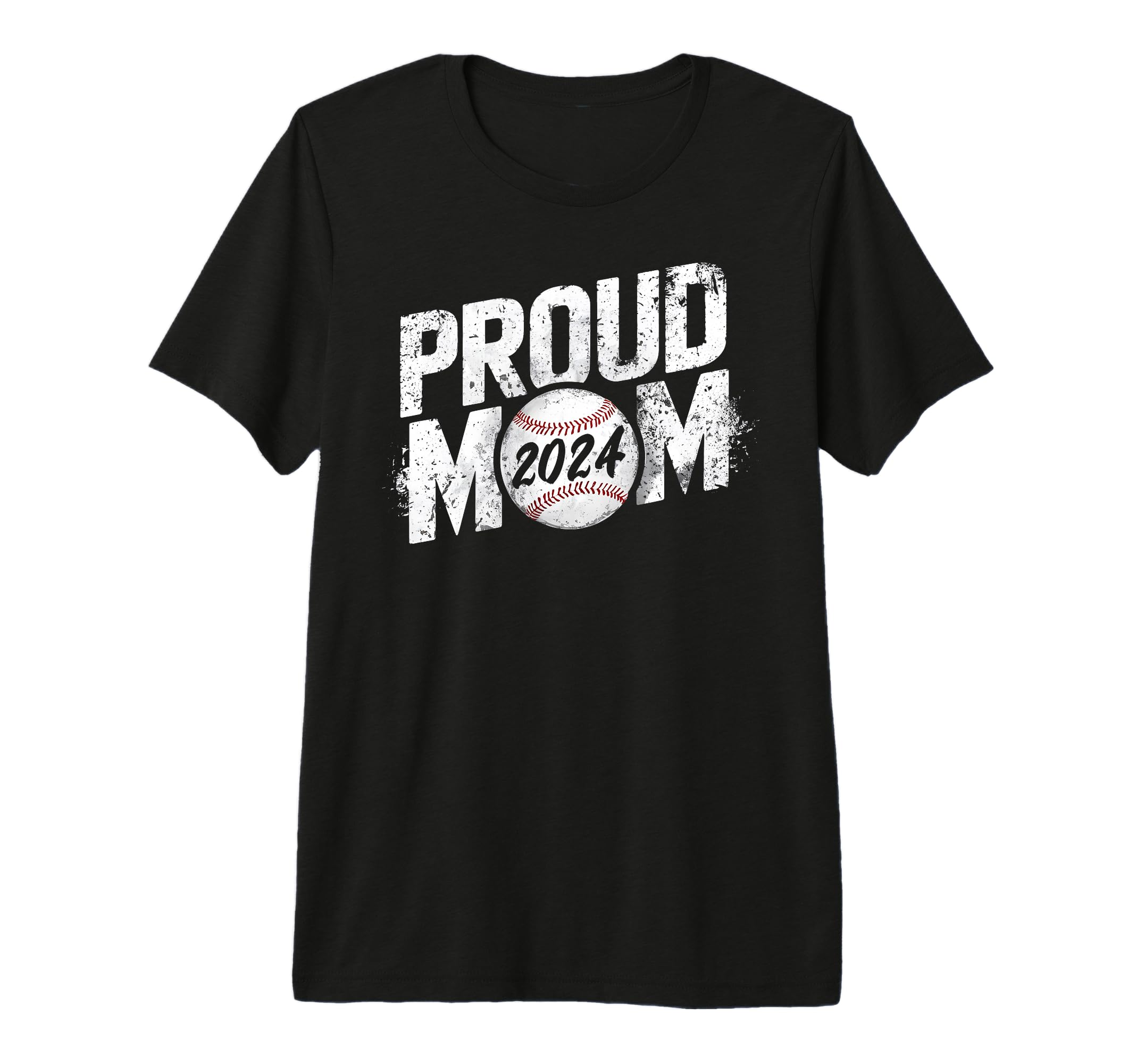 Proud Mama Mom 2024 Senior Baseball T-Shirt - Unique Graphic for Adults - T-Shirt, Sweatshirt, Hoodie