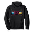 Old School Playlist Cassette Hoodie - Casual Everyday Wear Men Women - T-Shirt, Sweatshirt, Hoodie