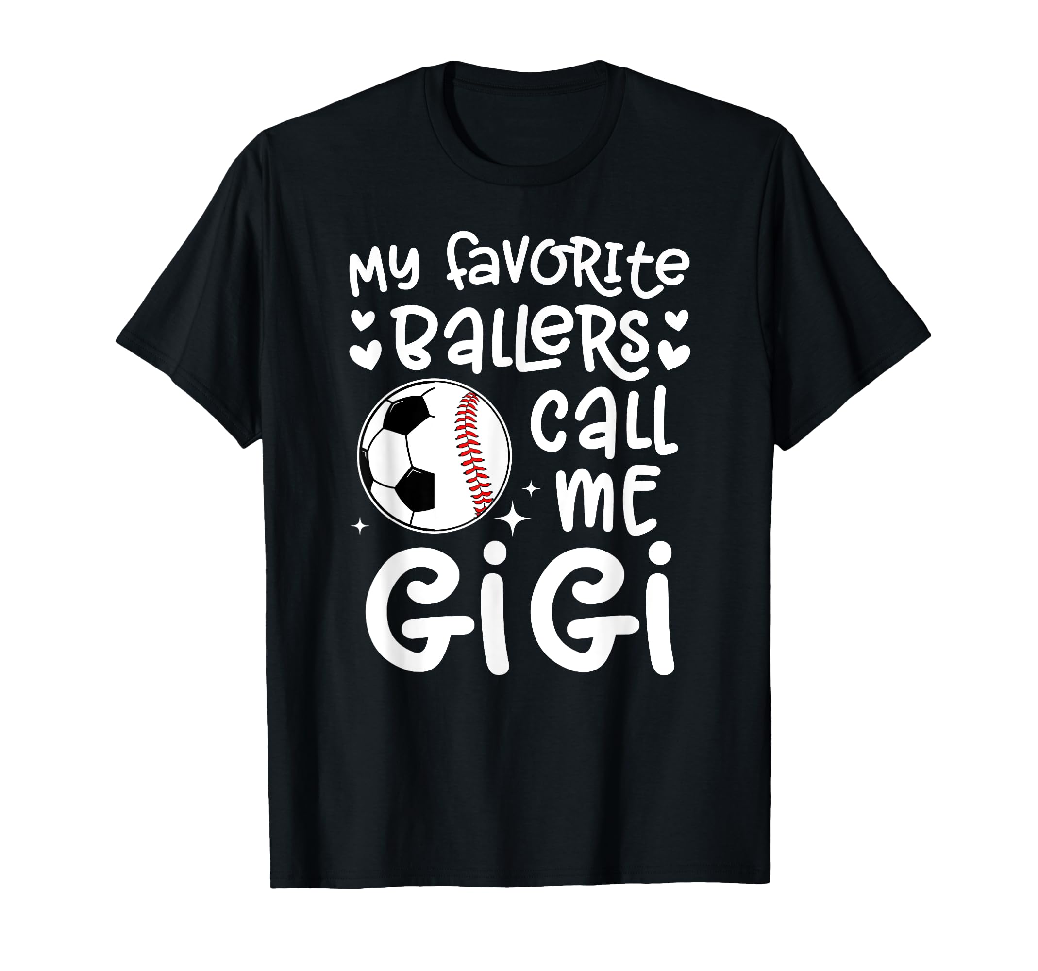 My Favorite Ballers Call Me Gigi T-Shirt - Custom Art Print for Adults - T-Shirt, Sweatshirt, Hoodie