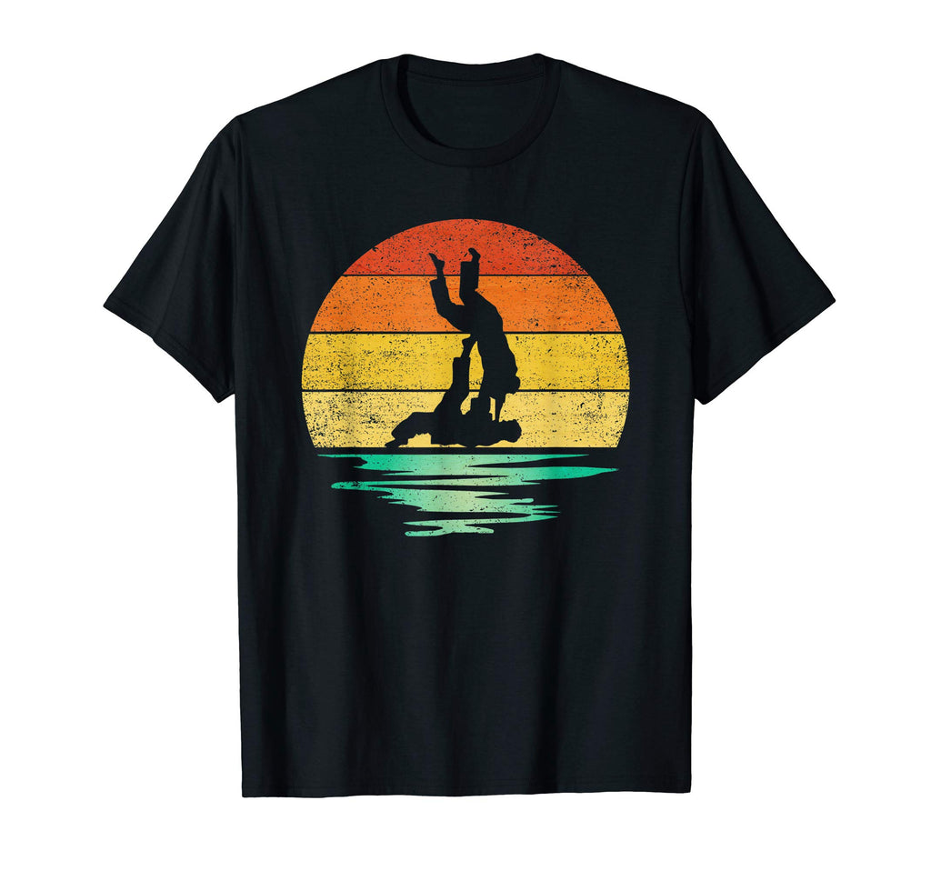 Jiu Jitsu Sunset Jiu Jitsu T-Shirt - Aesthetic Graphic Men Women - T-Shirt, Sweatshirt, Hoodie