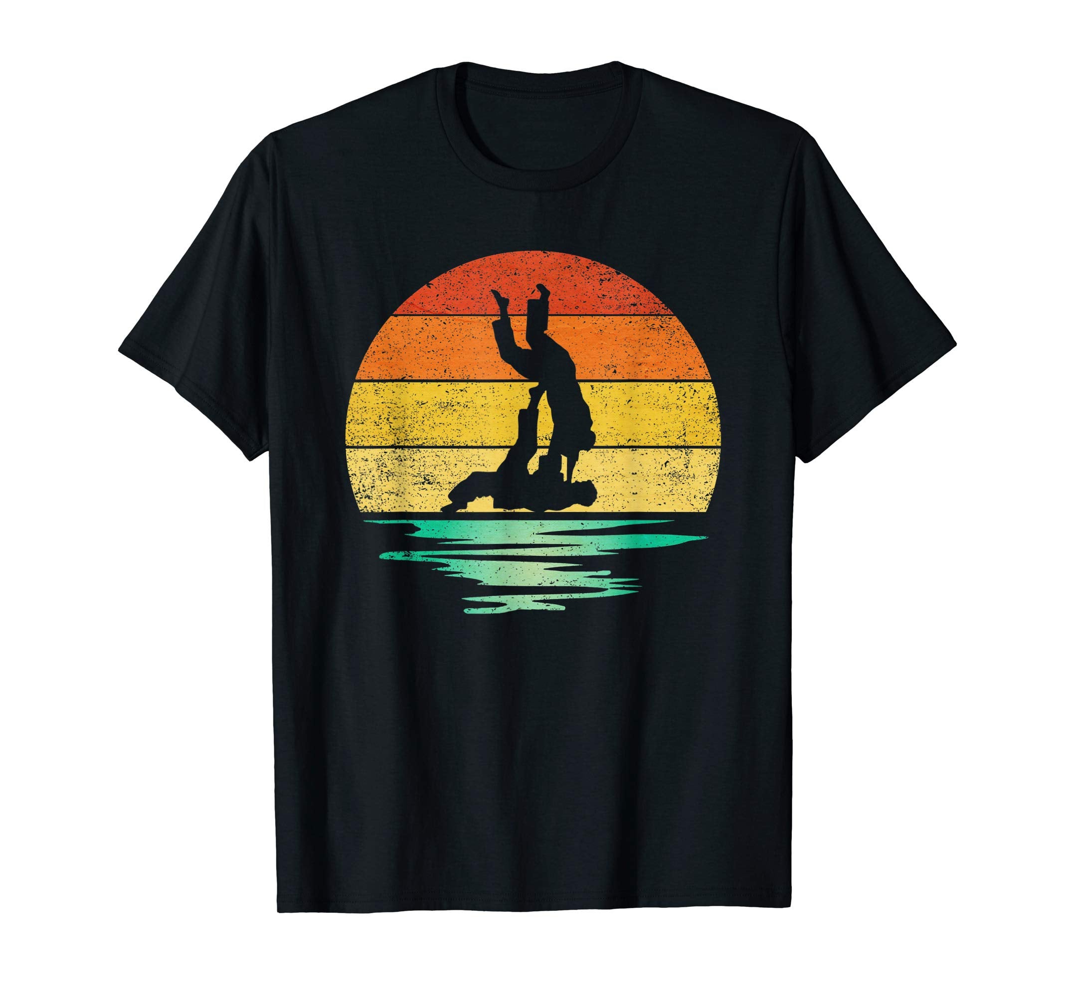 Jiu Jitsu Sunset Jiu Jitsu T-Shirt - Aesthetic Graphic Men Women - T-Shirt, Sweatshirt, Hoodie