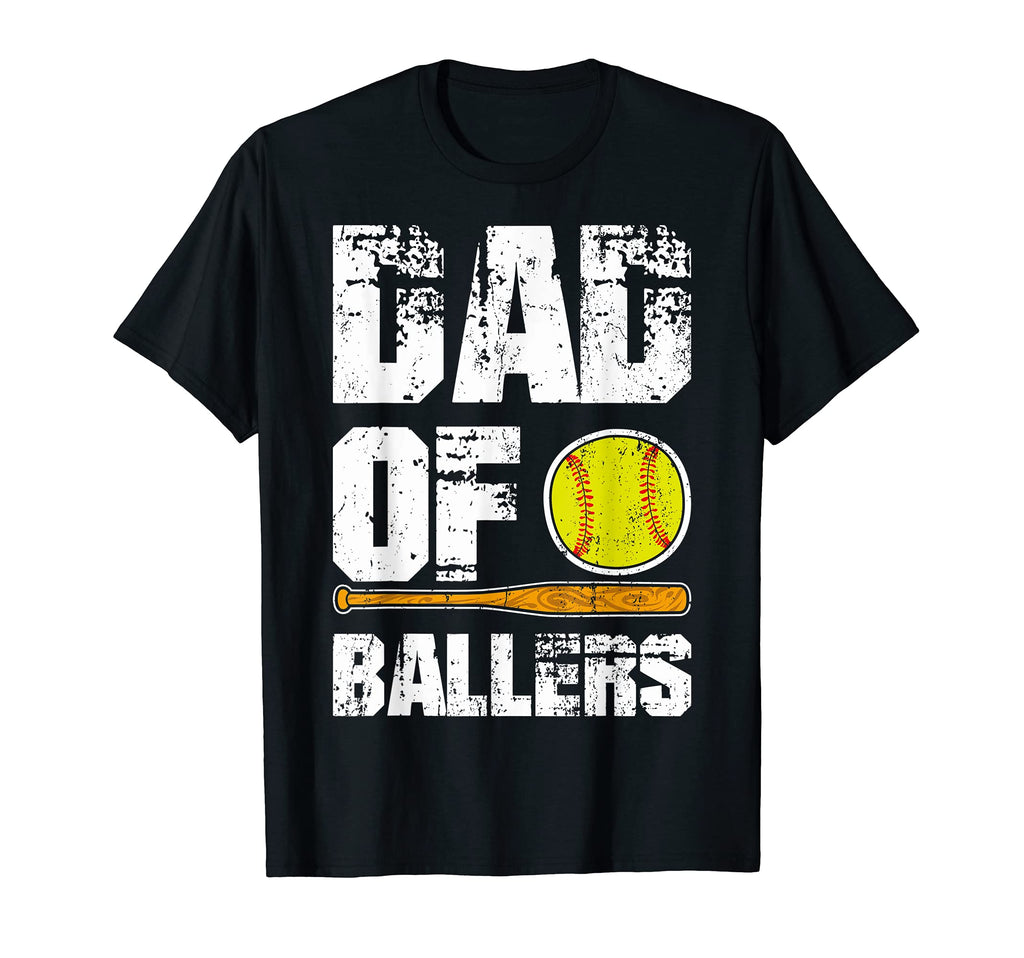 Softball Dads Baseball Softball Dad T-Shirt - Graphic Print for Adults - T-Shirt, Sweatshirt, Hoodie