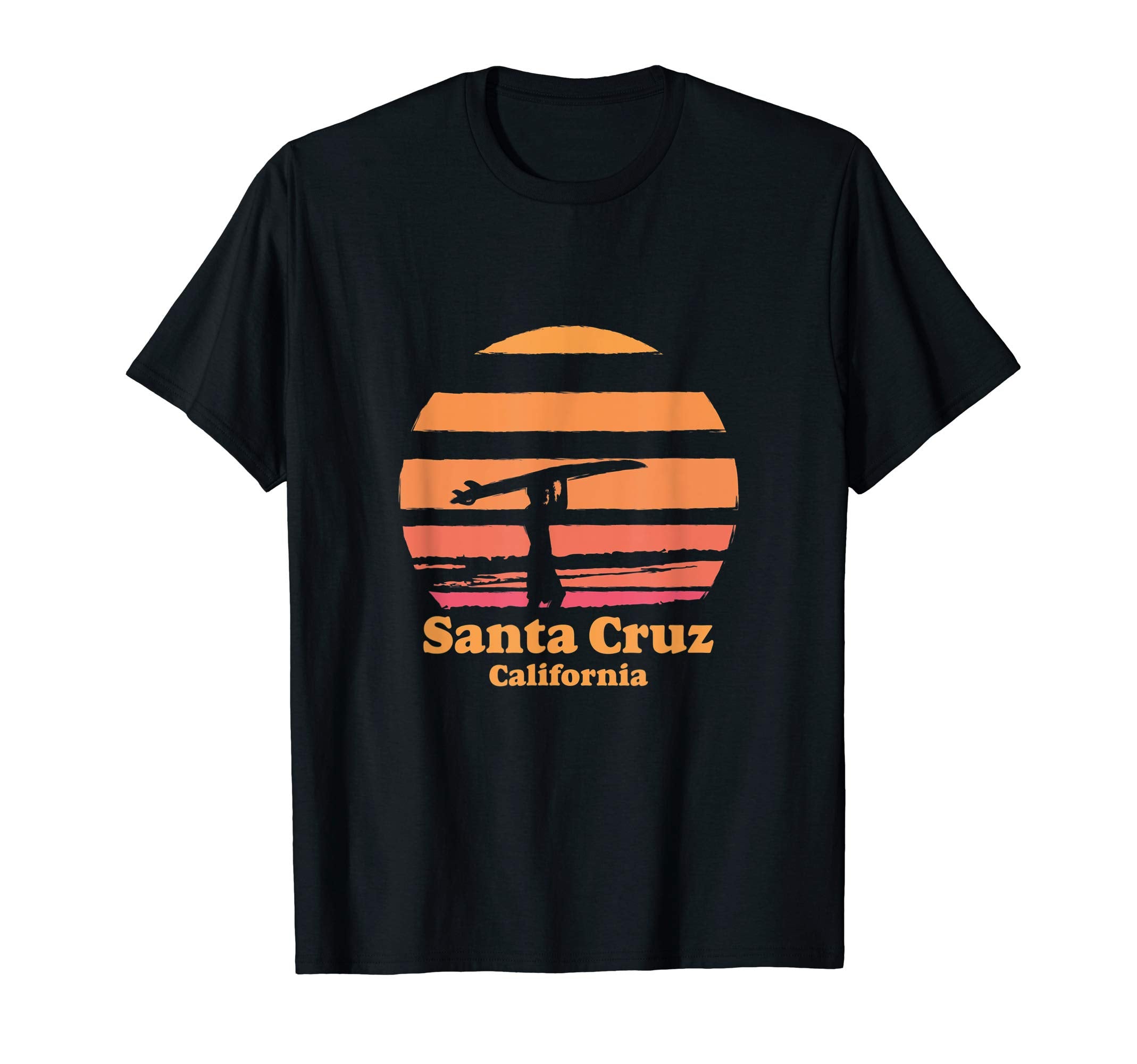 Santa Cruz California Surf T-Shirt - Casual Everyday Wear Men Women - T-Shirt, Sweatshirt, Hoodie