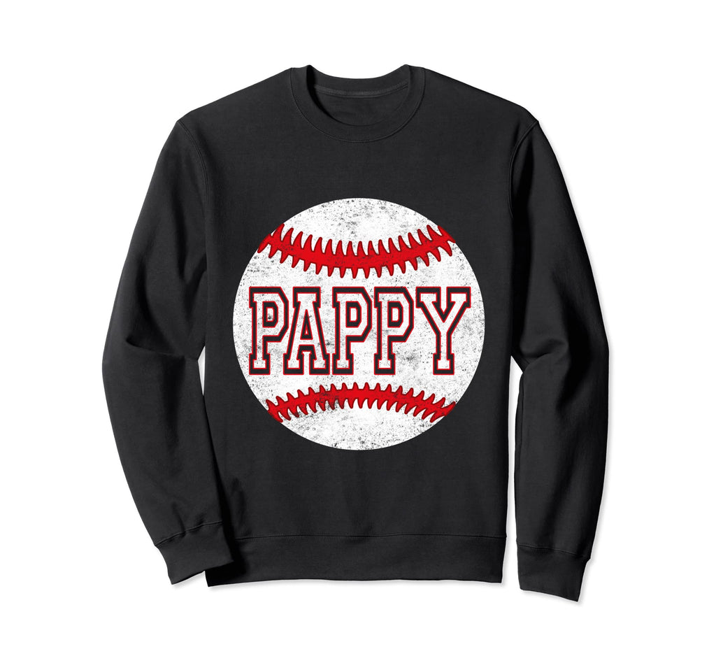 Fathers Day Softball Pappy Baseball Sweatshirt - Custom Art Print Unisex - T-Shirt, Sweatshirt, Hoodie