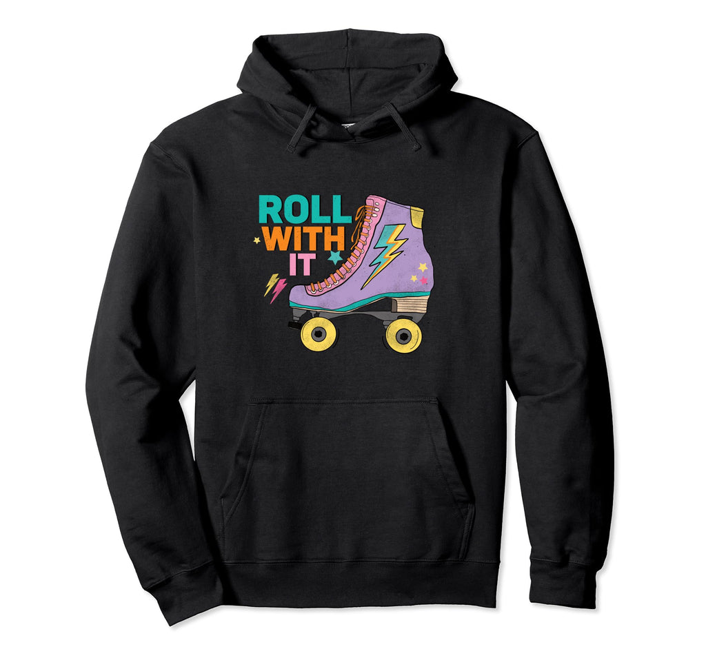 Rollerskates 80S Derby Roller Skating Hoodie - Streetwear Style for Adults - T-Shirt, Sweatshirt, Hoodie