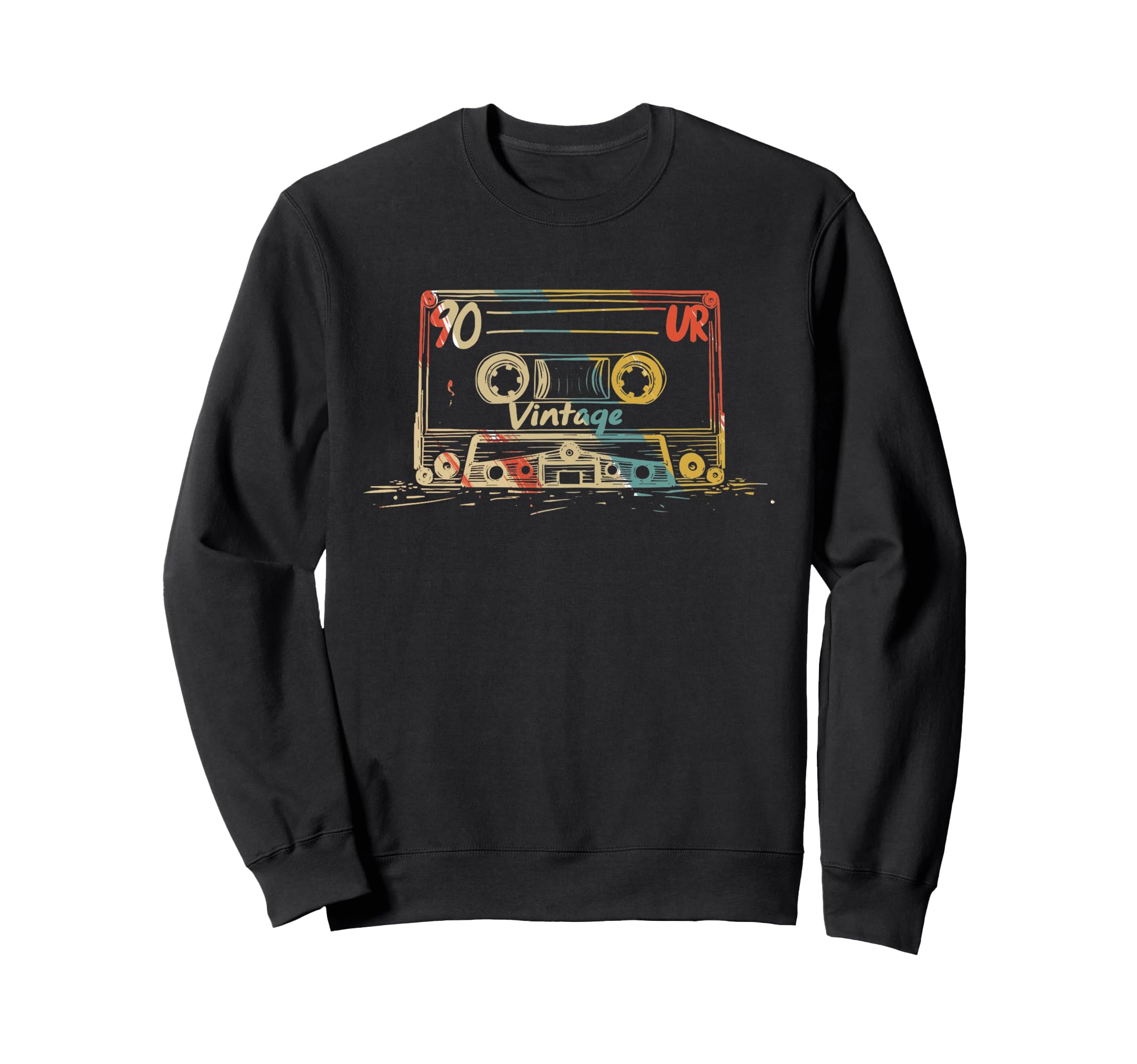 Cassette Tape 80S 90S Sweatshirt - Unique Graphic Unisex - T-Shirt, Sweatshirt, Hoodie