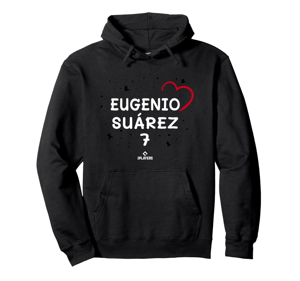 Eugenio Suarez Heart Valentines Day Hoodie - Fun Novelty Design Men Women - T-Shirt, Sweatshirt, Hoodie