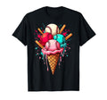 Baseball Ice Cream Summer Baseball T-Shirt - Novelty Apparel for Adults - T-Shirt, Sweatshirt, Hoodie