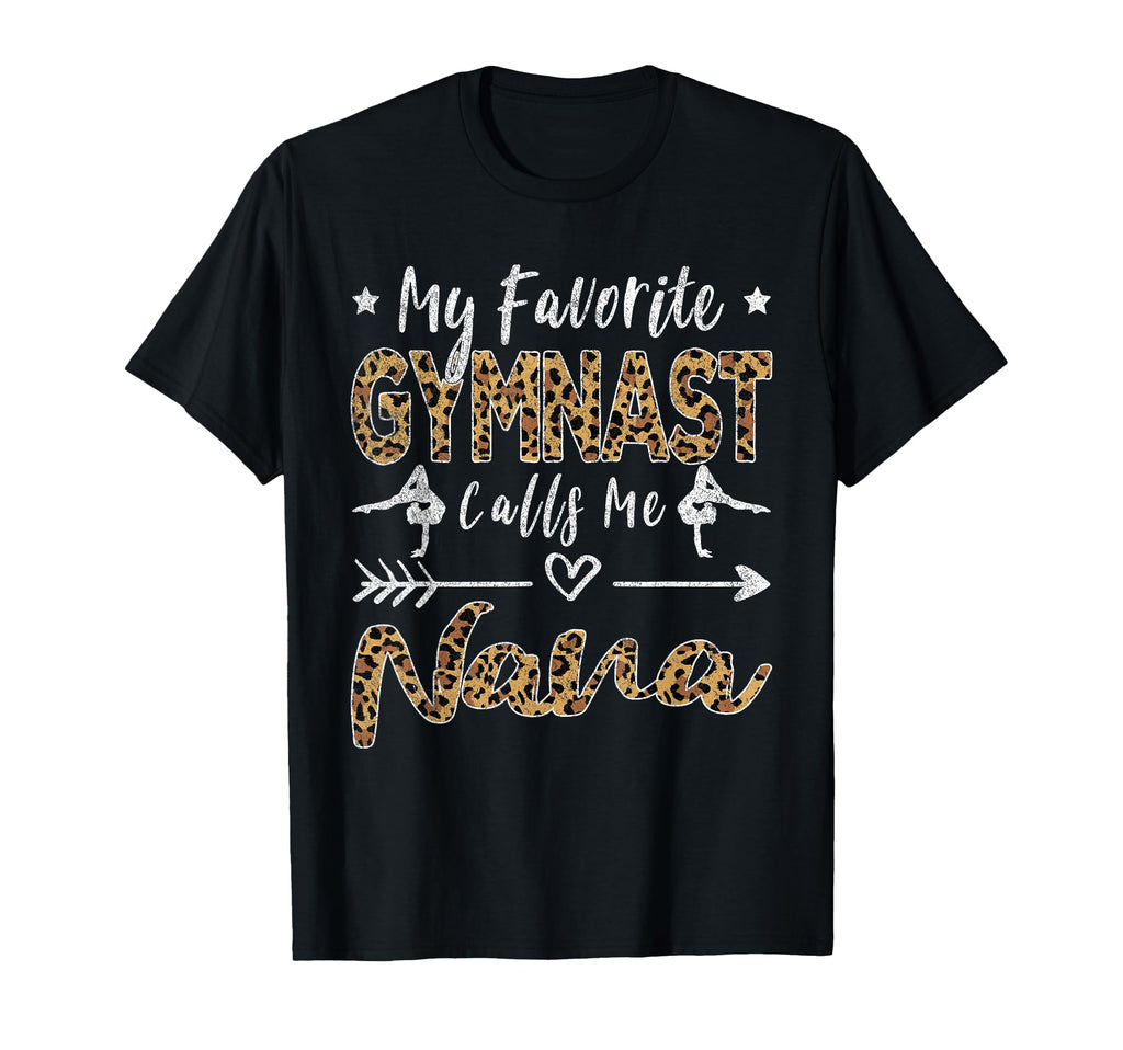 My Favorite Gymnast Calls Me Nana T-Shirt - Minimalist Print Unisex - T-Shirt, Sweatshirt, Hoodie