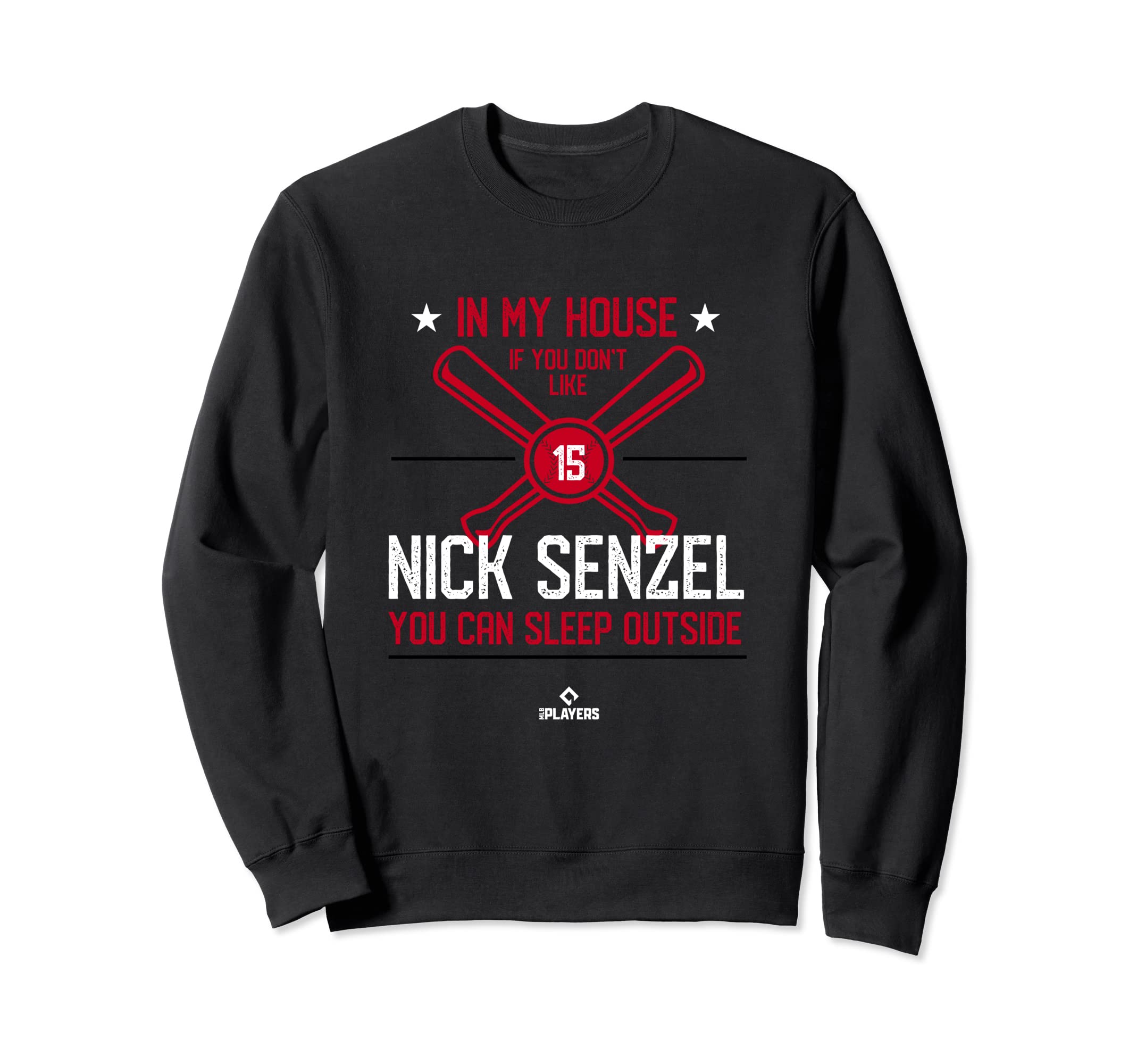 My House Nick Senzel Fans Cincinnati Sweatshirt - Graphic Print for Adults - T-Shirt, Sweatshirt, Hoodie