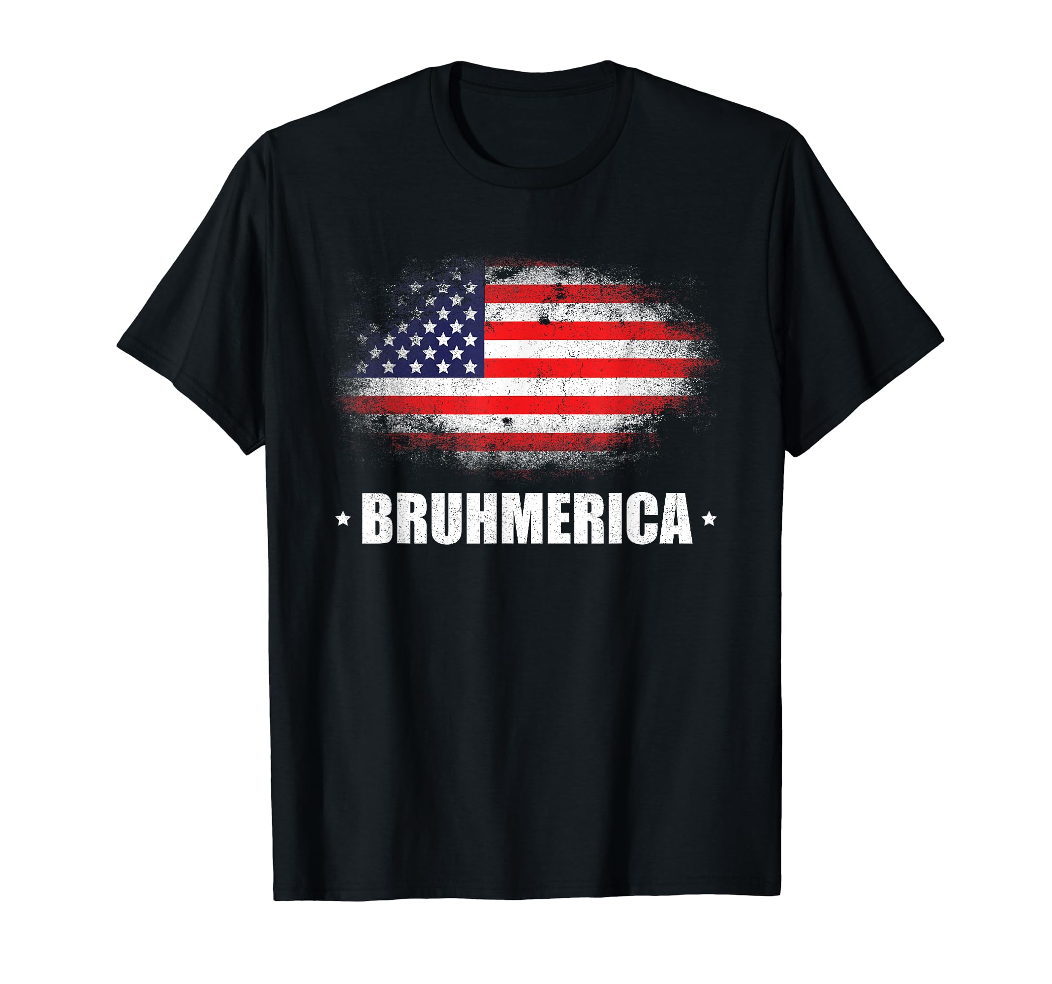 Bruhmerica Usa American Flag Patriotic T-Shirt - Streetwear Style Unisex - T-Shirt, Sweatshirt, Hoodie