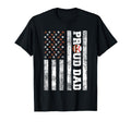 Proud Dad American Flag Funny T-Shirt - Streetwear Style Men Women - T-Shirt, Sweatshirt, Hoodie
