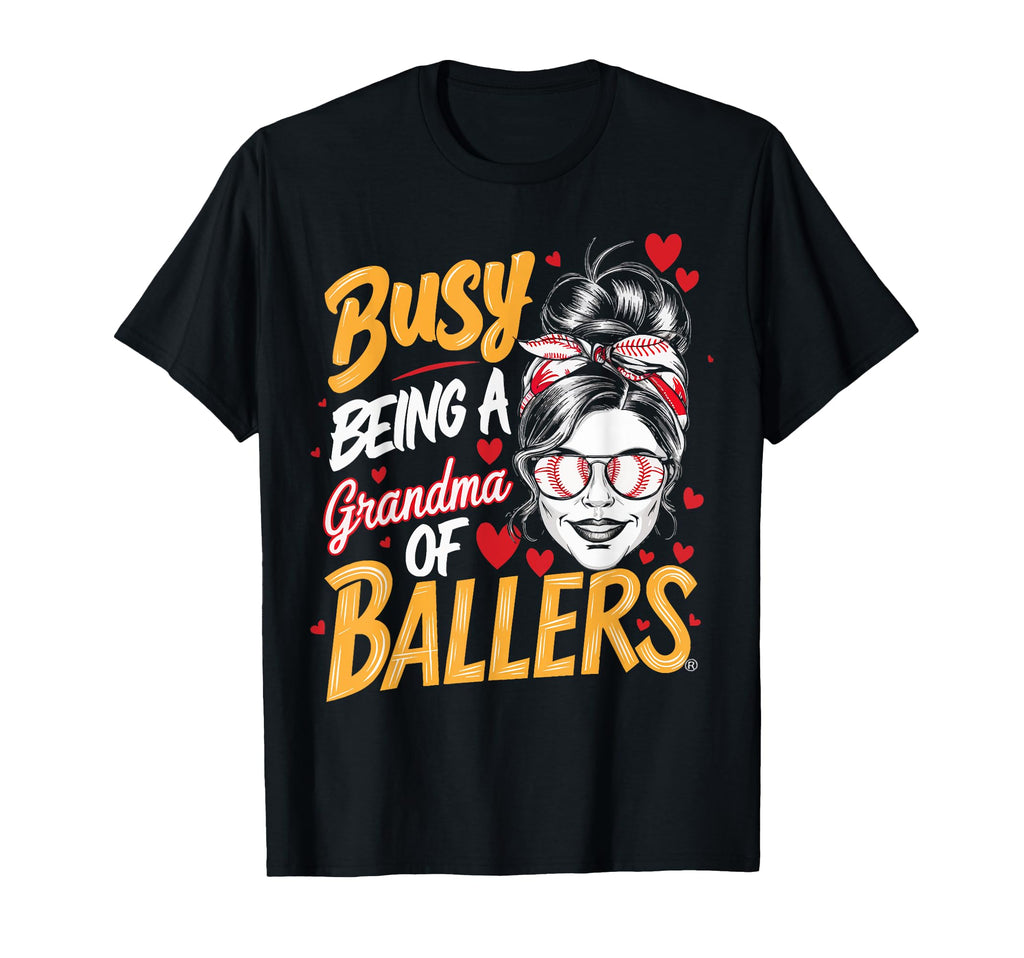 Baseball Grandma Grandmother Granny T-Shirt - Unique Graphic for Adults - T-Shirt, Sweatshirt, Hoodie