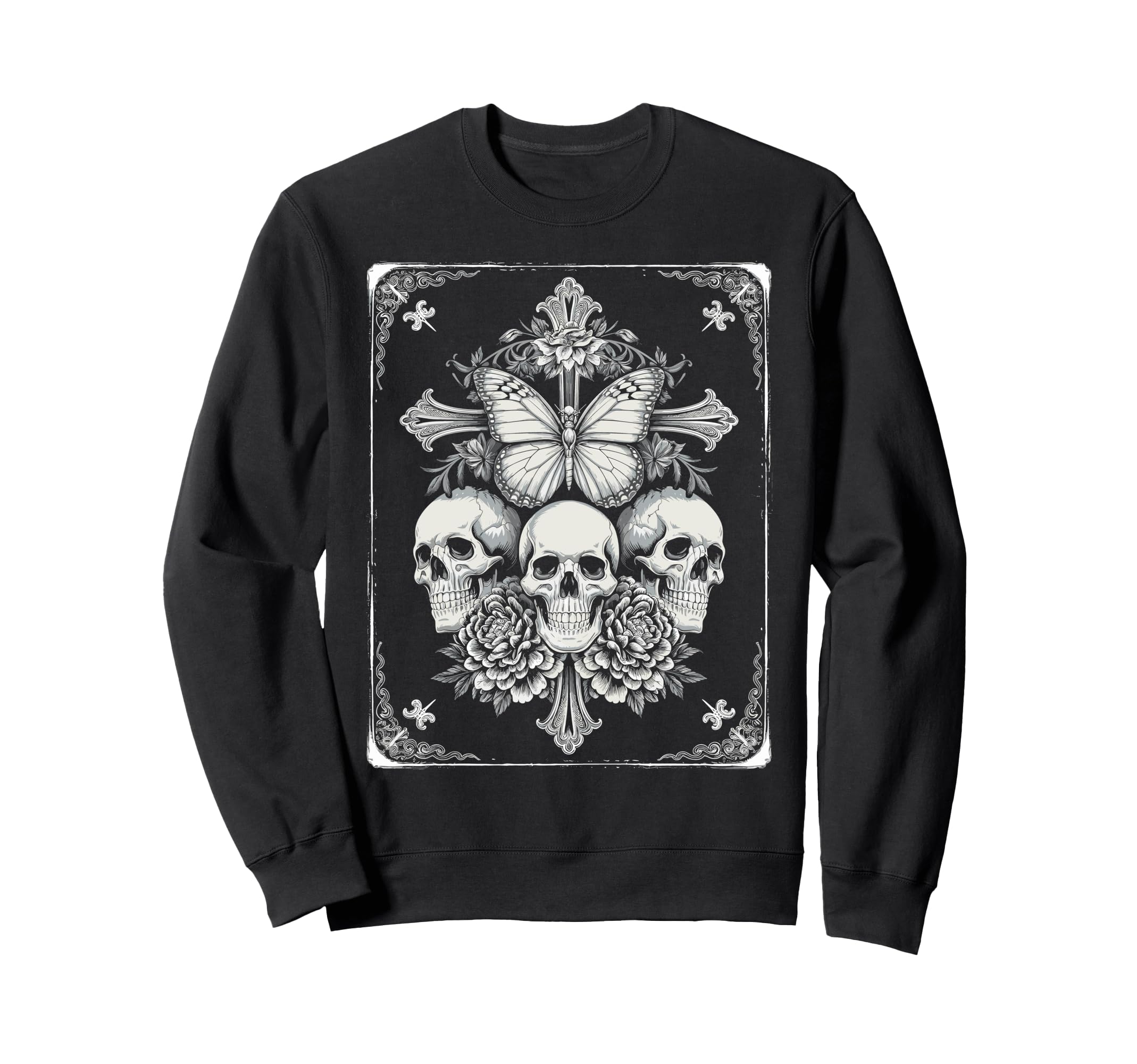 Y2K Grunge Aesthetic Alt Goth Sweatshirt - Streetwear Style Men Women - T-Shirt, Sweatshirt, Hoodie